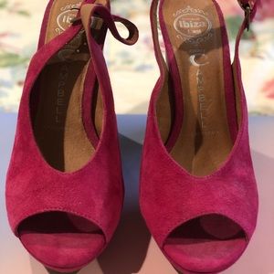 WORN ONCE PINK JEFFREY CAMPBELL SHOES
